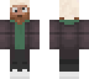 green with jacket