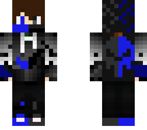half blue shadow gamer