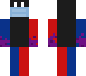 masked red&blue