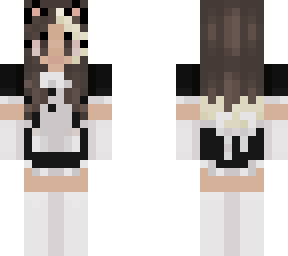 me as catgirl maid with updated hair part 2