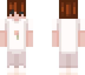 not my base||| peachy ||| brown hair version