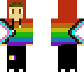 pride boy with hoddy