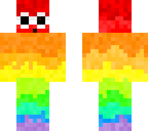 rainbow boy with gogy glasses