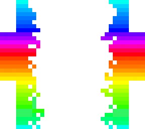 rainbow skin