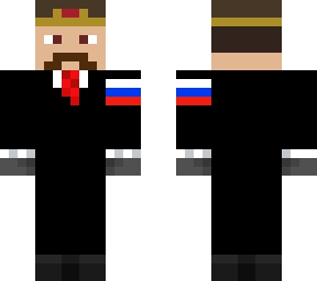 russian man in costume