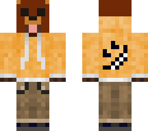 skin de el rubius color naranja + madcat