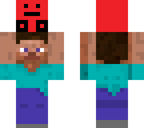 steve carrying random red blob