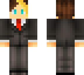 suited cyan eyed boy