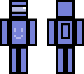 a weird skin i made because why not... into an among us character