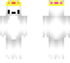 albino deer with crown