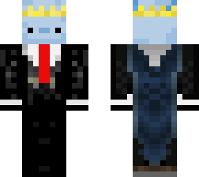 axolot in suit