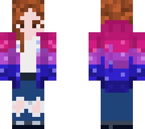 bi pride girl (bi hoodie not mine)