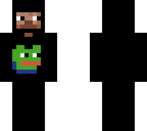 black suited steve  with pepe