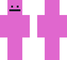blank pink guy