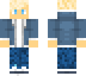 blond boy skin