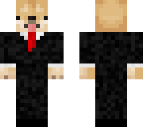 dog in suit
