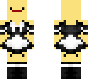 duck in maid dress
