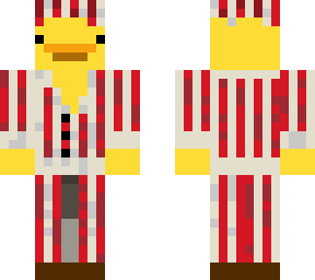 ducky bed wars skin but red