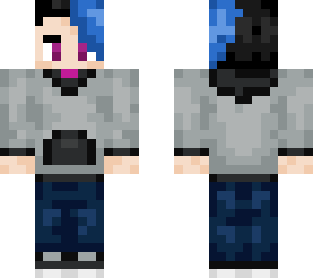emo teen (blue)