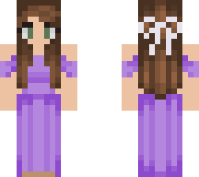fancy purple dress