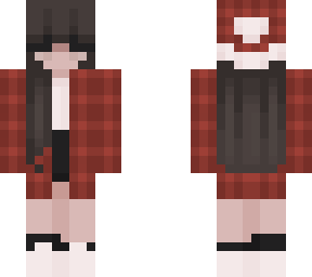 flannel santa hat