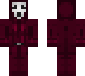 ghost face (wine color edition)