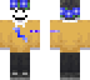 ghostbur melted face with dream's mask