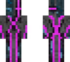 ghostly enderman cyborg thing