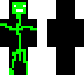 green slick man