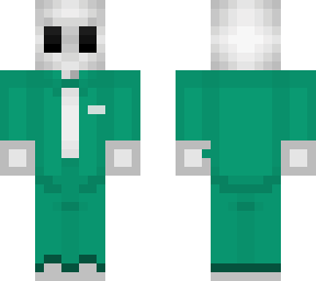 iconicplushstars minecraft youtuber skin (squid game version)