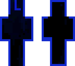 l mask blue black