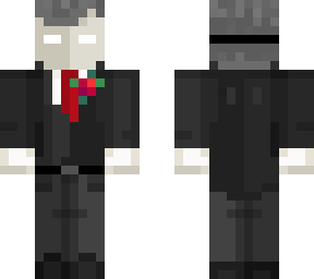 masked suitman