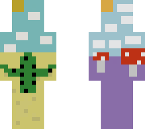 mushroom and desert biomes
