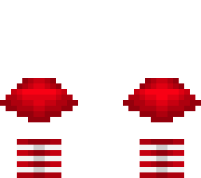 ob - red skirt w/ candy cane boots