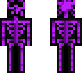 purple skeleton