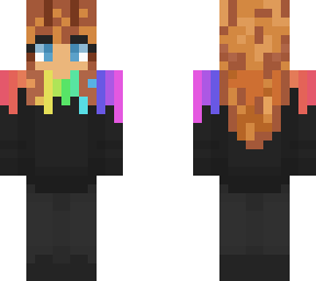 rainbow girl