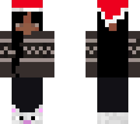 santa feet bunny