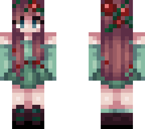 sweet berries forest dress girl