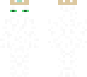 white enderman with crown