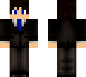 blue boy with suit