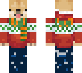 chrismas shiba