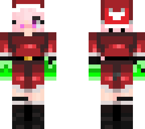 christmas skin demon girl