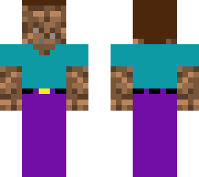 dirt dressed up as noob