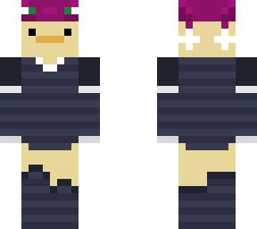 duck with axolotl hat