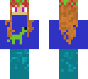 girl with dinosaur shirt