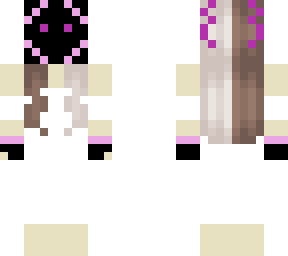 girl with split dye hair