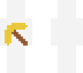 gold pickaxe