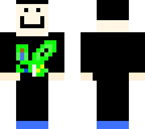 green  just do it kids minecraft skin 2