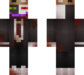 horror ranboo with purple