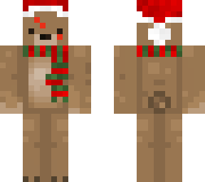 notateddybear christmas hat + scarf